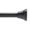 Kenney Mfg Twist & Fit No Tools Gloria Decorative Tension Shower Curtain Rod, 42-72in, Black KN909C/5HUS - alternate 1